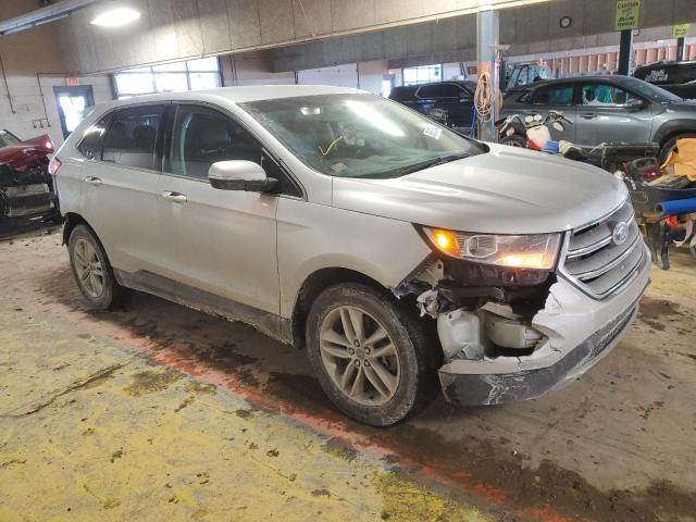 2FMPK4J8XGBC36082 - 2016 FORD EDGE SEL SILVER photo 4