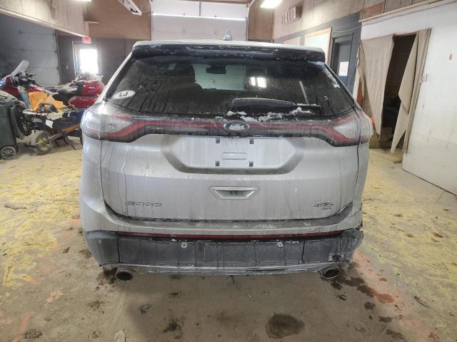 2FMPK4J8XGBC36082 - 2016 FORD EDGE SEL SILVER photo 6