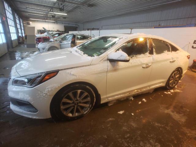 5NPE34AF0HH458711 - 2017 HYUNDAI SONATA SPORT WHITE photo 1