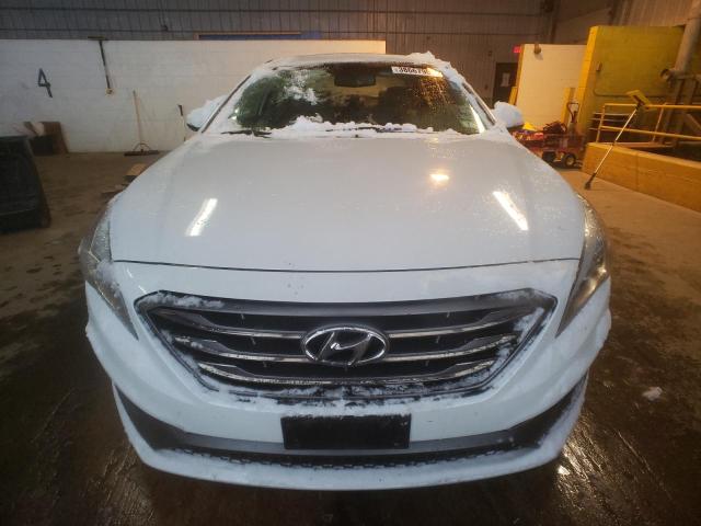 5NPE34AF0HH458711 - 2017 HYUNDAI SONATA SPORT WHITE photo 5