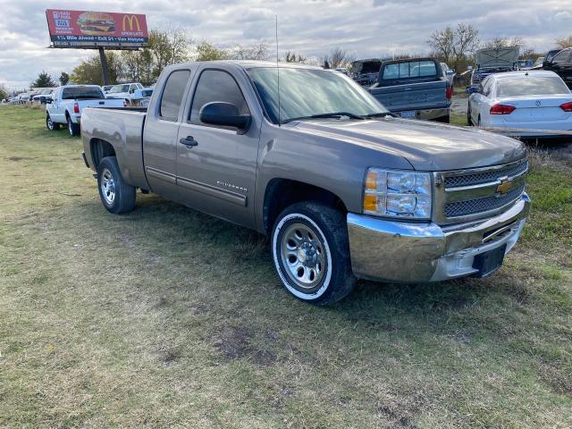 1GCRCSEA5DZ177561 - 2013 CHEVROLET SILVERADO C1500 LT GRAY photo 1