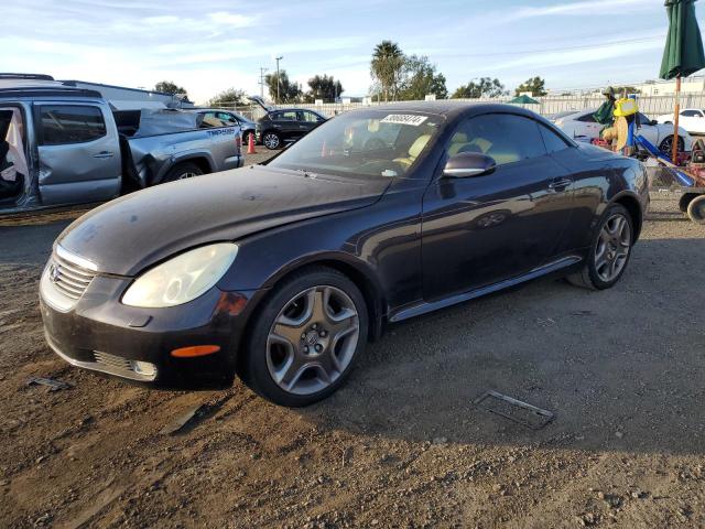 JTHFN48Y730047672 - 2003 LEXUS SC 430 BLACK photo 1