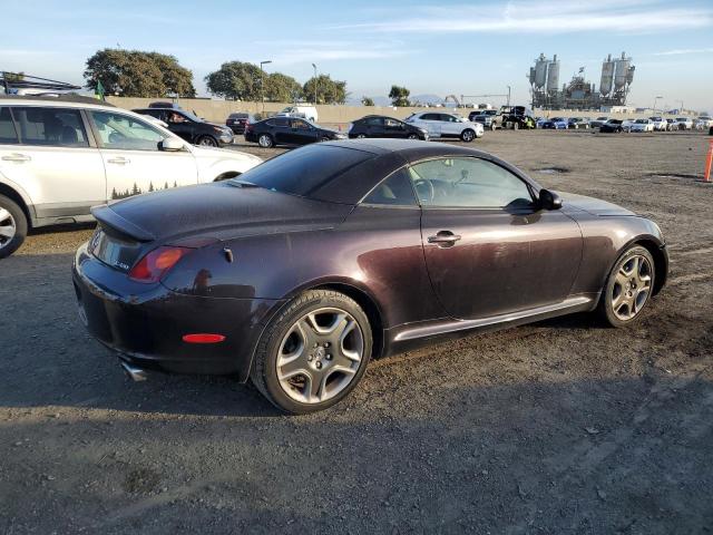 JTHFN48Y730047672 - 2003 LEXUS SC 430 BLACK photo 3