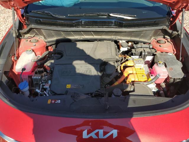 KNDCT3LE4P5059725 - 2023 KIA NIRO SX RED photo 11