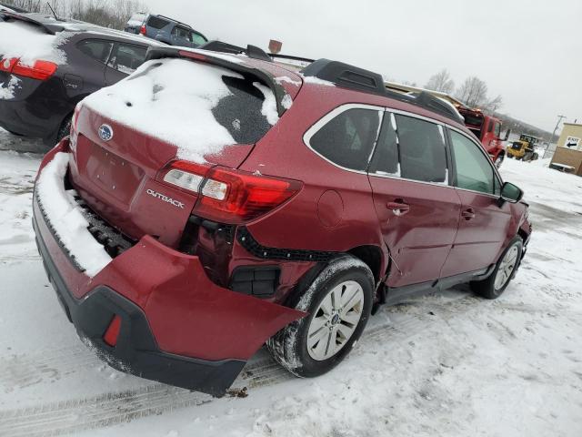 4S4BSAFC5K3262829 - 2019 SUBARU OUTBACK 2.5I PREMIUM RED photo 3