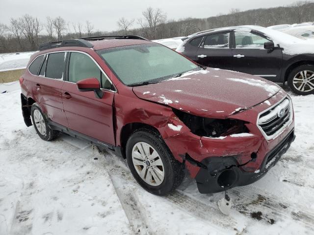 4S4BSAFC5K3262829 - 2019 SUBARU OUTBACK 2.5I PREMIUM RED photo 4