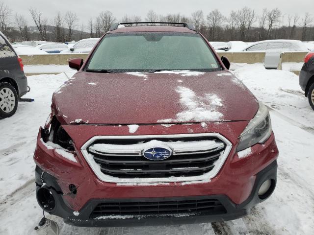 4S4BSAFC5K3262829 - 2019 SUBARU OUTBACK 2.5I PREMIUM RED photo 5