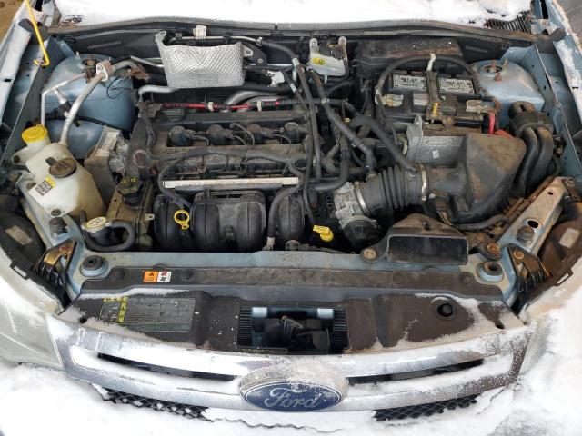 1FAHP35N28W257146 - 2008 FORD FOCUS SE SILVER photo 11