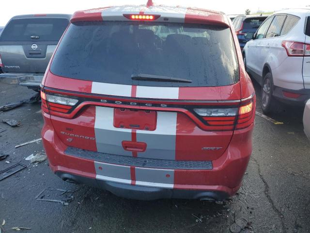 1C4SDJGJ2KC743388 - 2019 DODGE DURANGO SRT RED photo 6