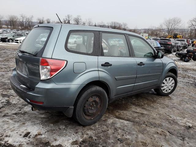 JF2SH61629H704787 - 2009 SUBARU FORESTER 2.5X TURQUOISE photo 3