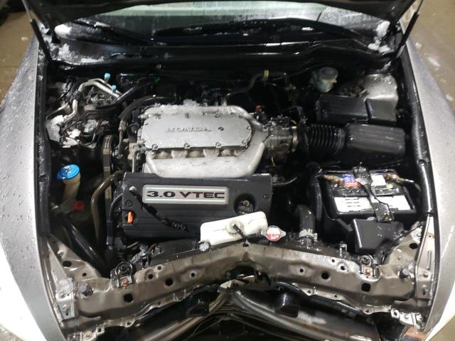 1HGCM66537A008851 - 2007 HONDA ACCORD EX GRAY photo 11