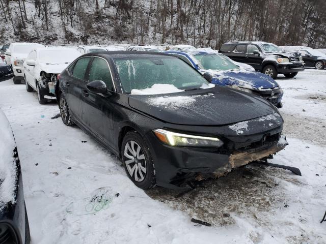 2HGFE2F23NH553827 - 2022 HONDA CIVIC LX BLACK photo 4