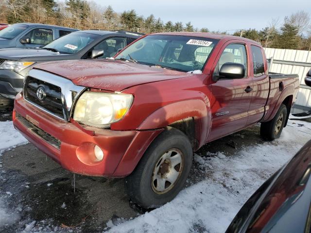 5TEUU42N28Z572253 - 2008 TOYOTA TACOMA ACCESS CAB Қызыл фото 1