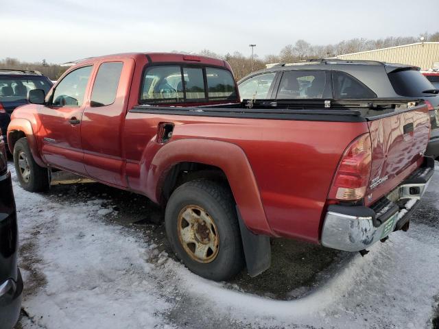 5TEUU42N28Z572253 - 2008 TOYOTA TACOMA ACCESS CAB Қызыл фото 2