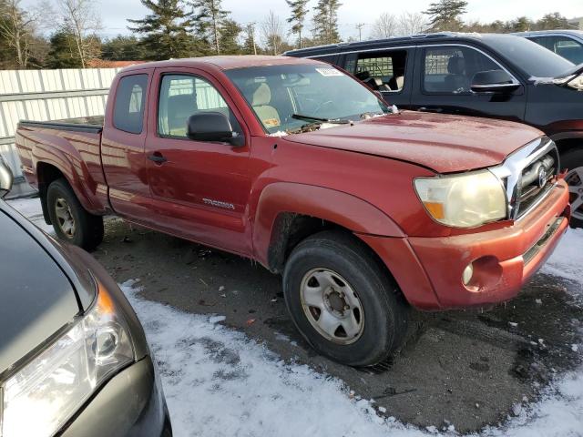 5TEUU42N28Z572253 - 2008 TOYOTA TACOMA ACCESS CAB Қызыл фото 4