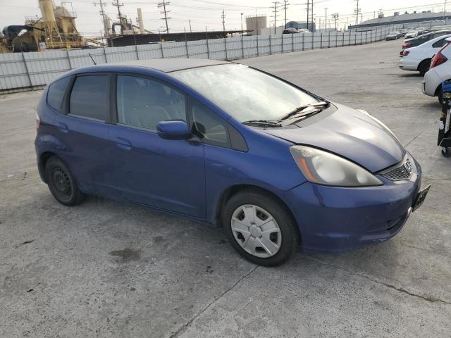 JHMGE8G38CC000974 - 2012 HONDA FIT BLUE photo 4