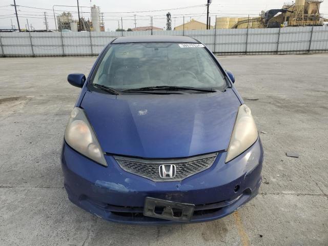 JHMGE8G38CC000974 - 2012 HONDA FIT BLUE photo 5