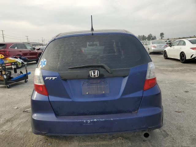 JHMGE8G38CC000974 - 2012 HONDA FIT BLUE photo 6