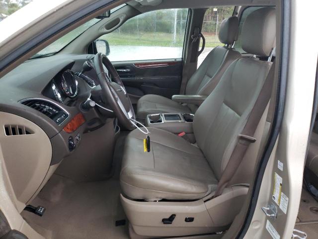 2C4RC1BG1ER183209 - 2014 CHRYSLER TOWN & COU TOURING BEIGE photo 7