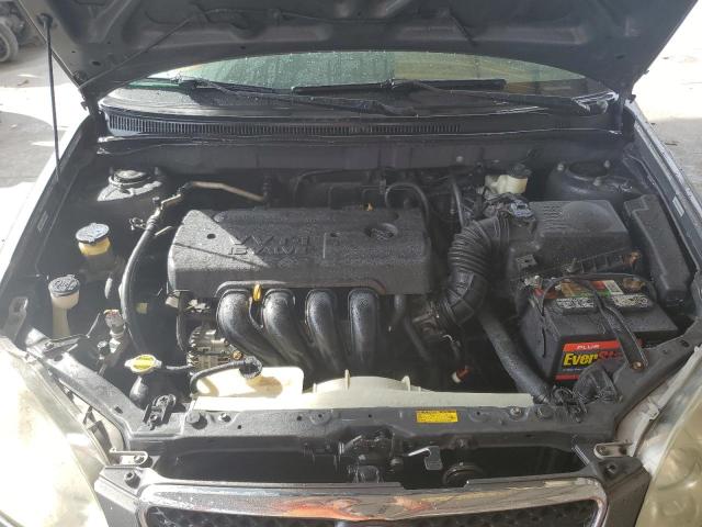 1NXBR32E16Z667438 - 2006 TOYOTA COROLLA CE GRAY photo 11