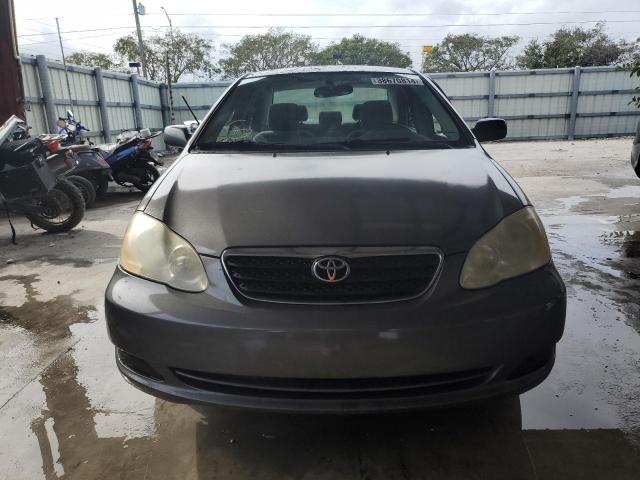 1NXBR32E16Z667438 - 2006 TOYOTA COROLLA CE GRAY photo 5