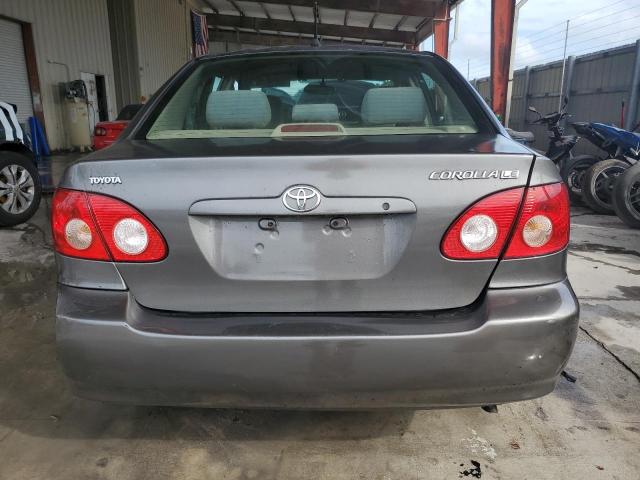 1NXBR32E16Z667438 - 2006 TOYOTA COROLLA CE GRAY photo 6