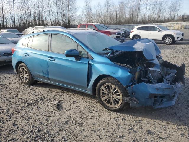 4S3GTAD61J3700572 - 2018 SUBARU IMPREZA PREMIUM PLUS BLUE photo 4