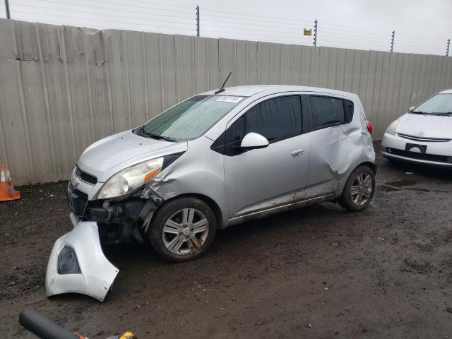 KL8CB6S91DC513163 - 2013 CHEVROLET SPARK LS SILVER photo 1