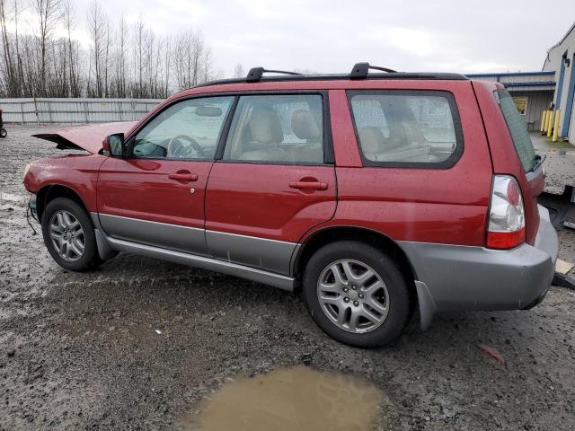 JF1SG67697H716074 - 2007 SUBARU FORESTER 2.5X LL BEAN RED photo 2