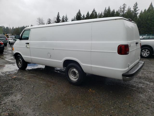 2D7KB31ZX3K514500 - 2003 DODGE RAM VAN B3500 WHITE photo 2