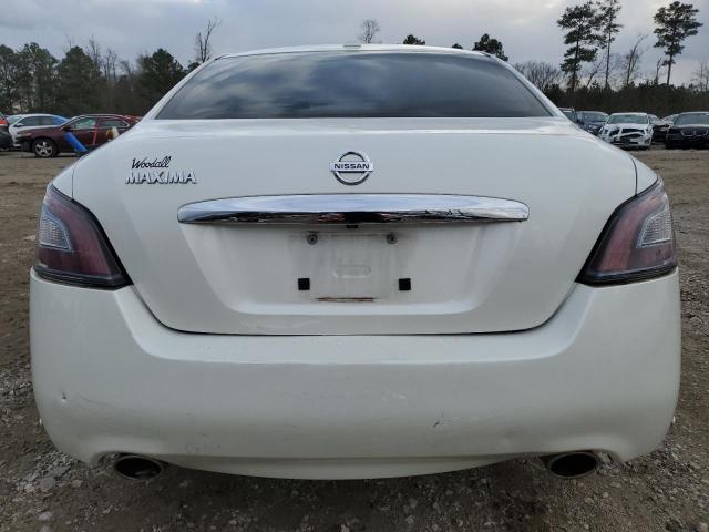 1N4AA5AP1EC915588 - 2014 NISSAN MAXIMA S WHITE photo 6