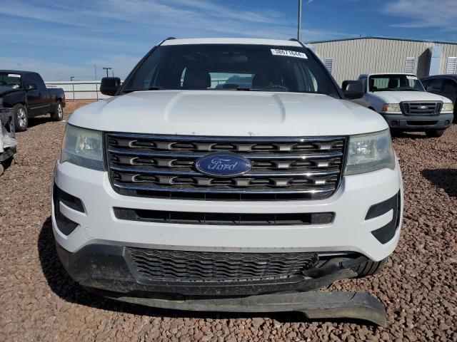 1FM5K8B80GGB74293 - 2016 FORD EXPLORER WHITE photo 5