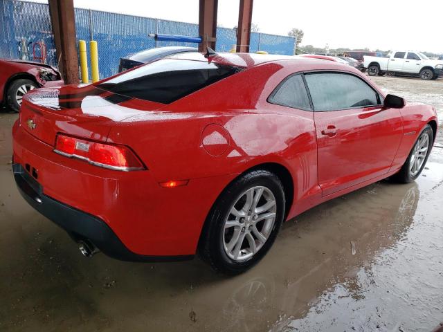 2G1FB1E38F9191526 - 2015 CHEVROLET CAMARO LS RED photo 3