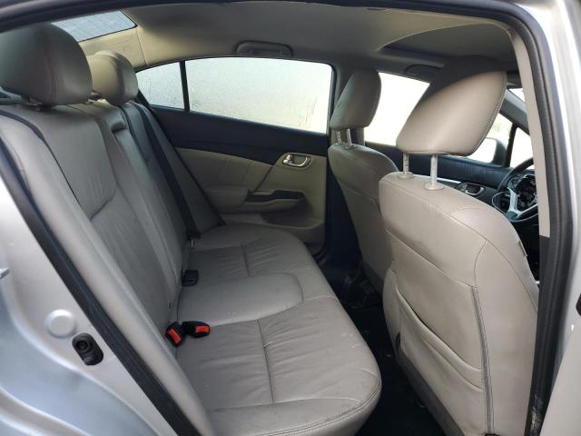 2HGFB2F90FH535048 - 2015 HONDA CIVIC EXL SILVER photo 10
