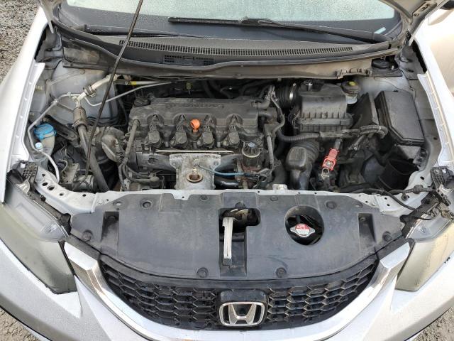 2HGFB2F90FH535048 - 2015 HONDA CIVIC EXL SILVER photo 11