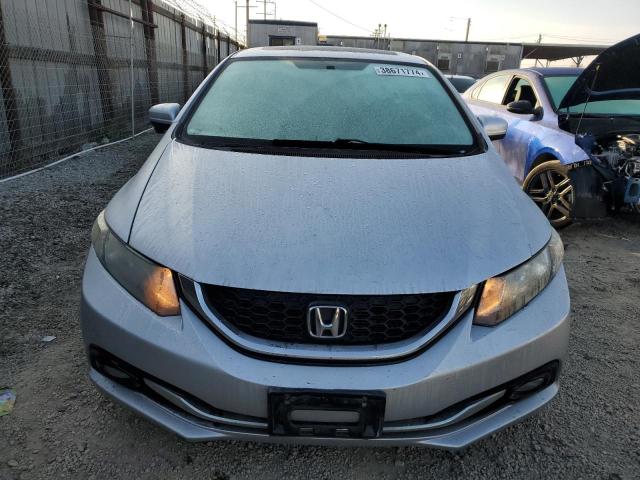 2HGFB2F90FH535048 - 2015 HONDA CIVIC EXL SILVER photo 5