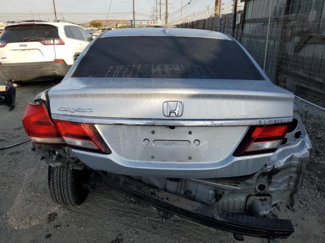 2HGFB2F90FH535048 - 2015 HONDA CIVIC EXL SILVER photo 6