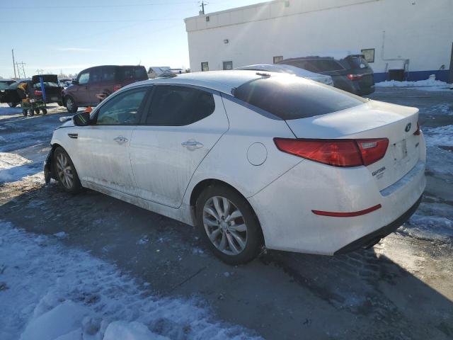 5XXGN4A78EG297639 - 2014 KIA OPTIMA EX WHITE photo 2