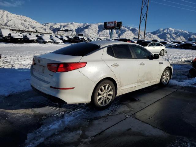 5XXGN4A78EG297639 - 2014 KIA OPTIMA EX WHITE photo 3