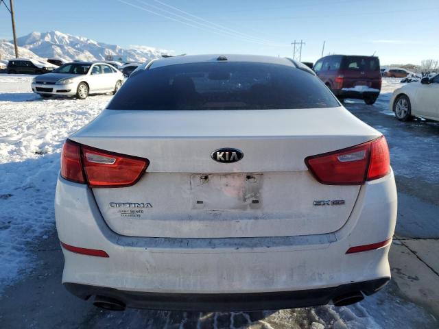 5XXGN4A78EG297639 - 2014 KIA OPTIMA EX WHITE photo 6