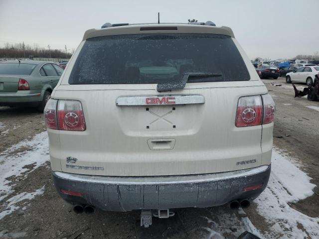 1GKKVRED4CJ405470 - 2012 GMC ACADIA SLT-1 WHITE photo 6