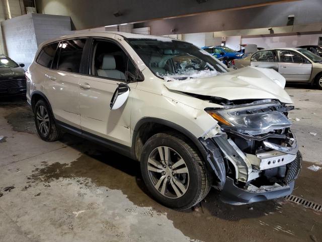 5FNYF6H58JB042231 - 2018 HONDA PILOT EXL WHITE photo 4