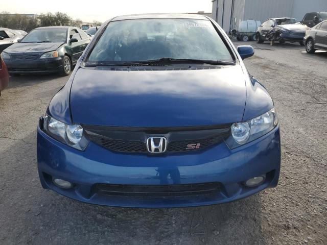 2HGFA55559H702561 - 2009 HONDA CIVIC SI BLUE photo 5