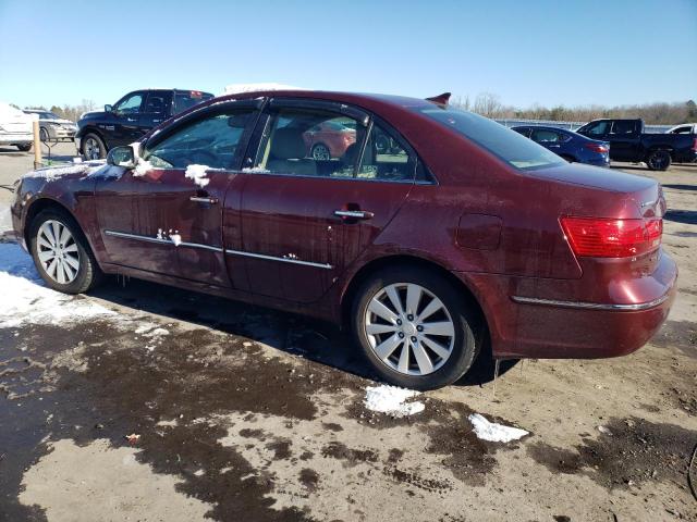 5NPEU46C09H521741 - 2009 HYUNDAI SONATA SE BURGUNDY photo 2