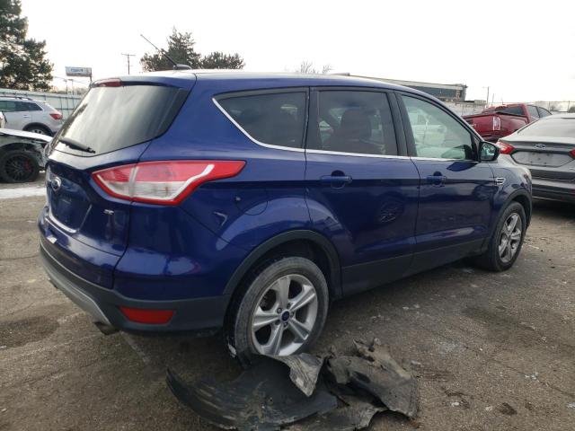 1FMCU0G75GUC07888 - 2016 FORD ESCAPE SE BLUE photo 3