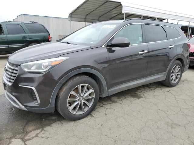 KM8SM4HF9HU201845 - 2017 HYUNDAI SANTA FE SE CHARCOAL photo 1