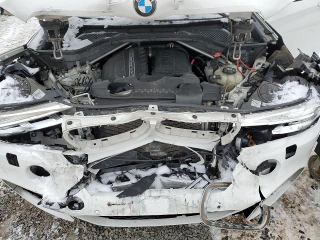 5UXKU2C32H0U29942 - 2017 BMW X6 XDRIVE35I WHITE photo 12