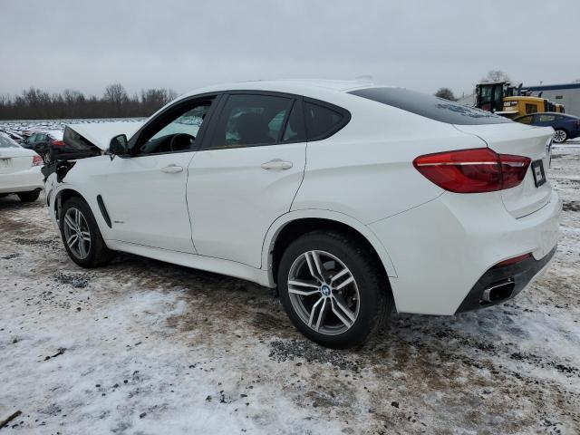 5UXKU2C32H0U29942 - 2017 BMW X6 XDRIVE35I WHITE photo 2