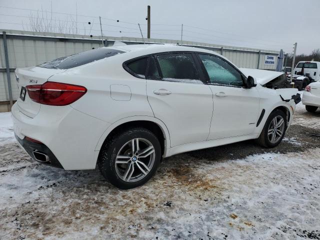 5UXKU2C32H0U29942 - 2017 BMW X6 XDRIVE35I WHITE photo 3