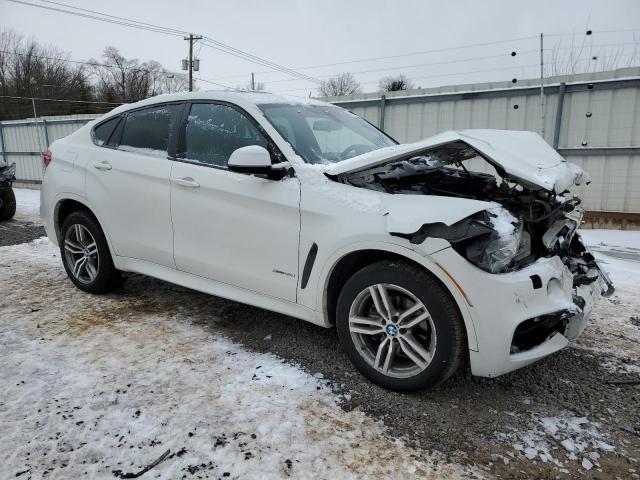 5UXKU2C32H0U29942 - 2017 BMW X6 XDRIVE35I WHITE photo 4